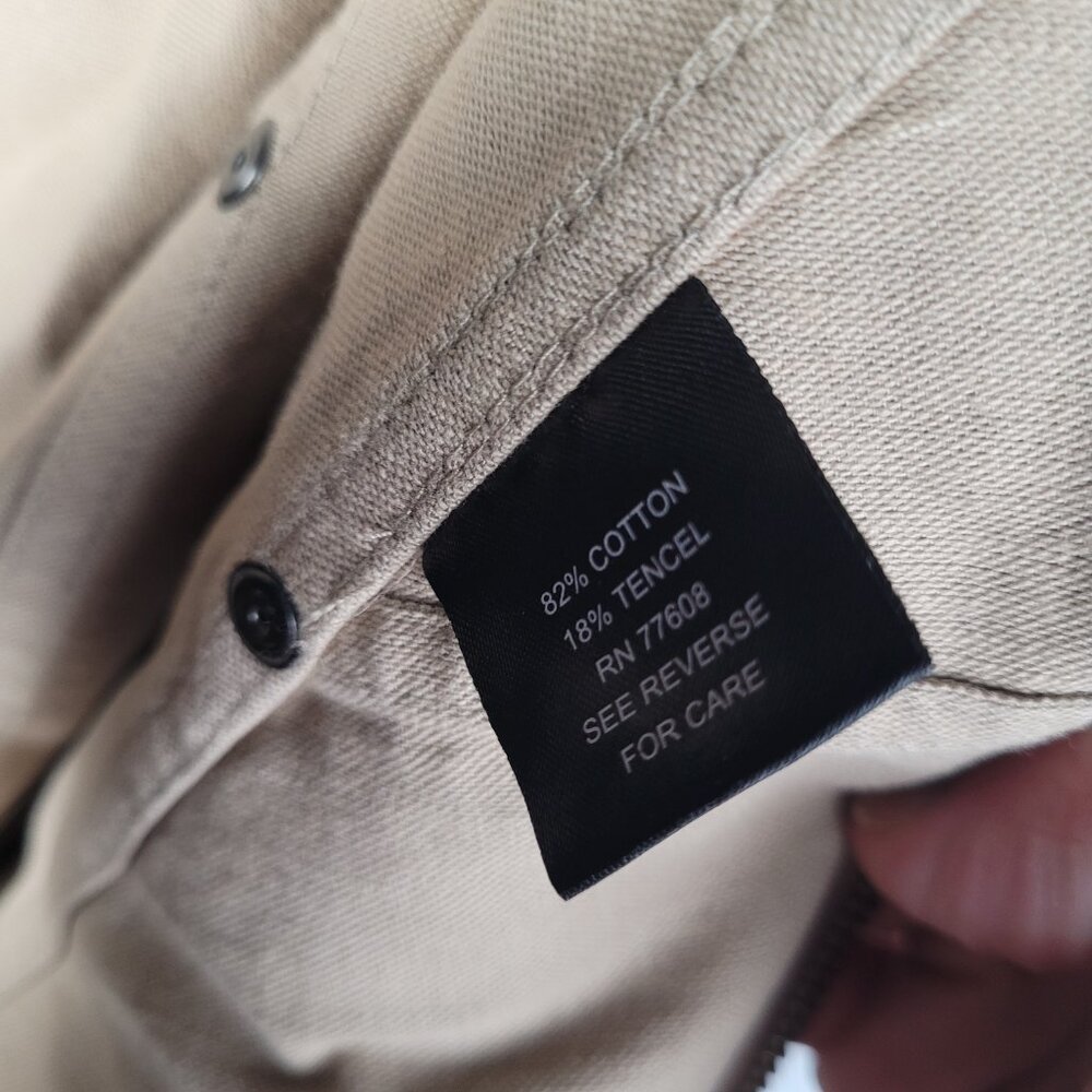 Vintage J. Peterman Cotton blend Ladies Poncho Western Casual RN 77608 Sz M\L - Picture 3 of 4